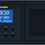 Radio cu ceas, TechniSat, DIGITRADIO UP 1, DAB + si FM, Bluetooth, 2 W, Negru, TechniSat