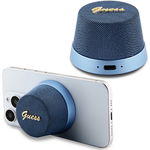 Boxa profesionala Bluetooth Guess, stand magnetic, design metalic albastru., Guess