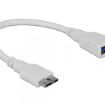 Cablu Micro USB 3.0 OTG la USB 3.0-A M, Delock 83469