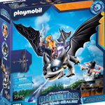 Set de Constructie Playmobil Dragons: Thunder si Tom, Playmobil