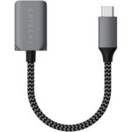 Adaptor Satechi 1x USB Tip C Male - 1x USB 3.0 Tip A Female, 0.1 m, gri-negru