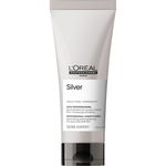 Balsam de par - L’Oreal Professionnel Serie Expert Silver - pentru a neutraliza tonurile galbene nedorite - cu magneziu si agenti anti-ingalbenire - pentru parul carunt sau cu tonuri galbene - 200ml, LOreal Professionnel
