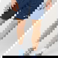 Nike, Pantaloni scurti cu tehnologie Dri-FIT pentru fotbal Park III, Bleumarin