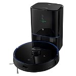 Aspirator robot VIOMI S9 Robot Vacuum Cleaner Black cu colector inteligent de praf, Zone No-Go, 50 W, 2700Pa, Suprafata 320 mp, Viomi