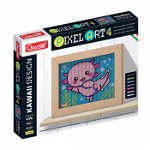Quercetti Pixel Art Kawaii 4 planse Design Axolotl