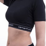 Carhartt WIP Script Crop Top I027559 WHITE/BLACK, Carhartt WIP