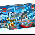 LEGO® LEGO City 60308 - Acțiunea Poliției de Coastă și a Pompierilor, LEGO®
