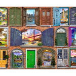 Puzzle Bluebird - Dominic Davison: Doors Of USA, 2.000 piese (70116)