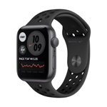 Apple Watch Nike Series SE (v2) GPS, 44mm, Space Grey Aluminium Case, Anthracite/Black Nike Sport Band