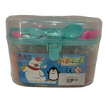 Set plastilina + forme, 18 culori, in cutie, 