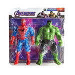 Set 2 Figurine Hulk si Spiderman, 