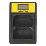 Incarcator Smart Patona USB dual NP-FZ100 cu ecran LCD 141683, Patona