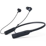 TCL Neckband (in-ear) Bluetooth + ANC Headset  HRA  Frequency: 8-40K  Sensitivity: 100 dB  Driver Size: 12.2mm  Impedence: 32 Ohm  Acoustic system: closed  Max power input: 30mW  Bluetooth (BT 4.2) & 3.5mm jack HiRes Audio & ANC  Color Midnight Blue