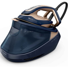 Tefal Statie de calcat Pro Express Vision Max GV9910E0, 3000W, 215g/min, Albastru/Auriu Tefal Statie de calcat Pro Express Vision Max GV9910E0, 3000W, 215g/min, Albastru/Auriu