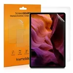 Set 2 Folii de protectie pentru tableta Samsung Galaxy Tab S7 FE , Kwmobile, Transparent, Plastic, 55382.1, kwmobile