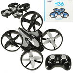 JJRC H36 mini 2.4GHz 2.4GHz 4CH 6 axe RC drone negru, IMK