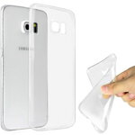 Husa Samsung Galaxy S6 Edge, TPU slim transparent, MyStyle
