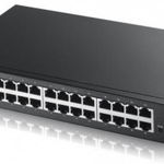 Switch ZyXEL Gigabit Web Smart GS1900-24E, 24-Port x 10/100/1000 Mbps, IPv6, Rackmount kit