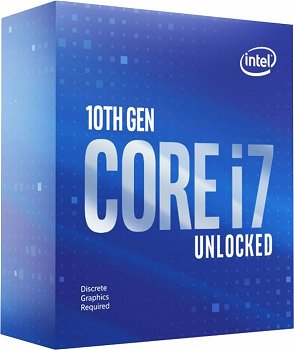 Procesor Core i7-10700KF Comet Lake 3.8GHz 16MB  Socket 1200 Box, Intel