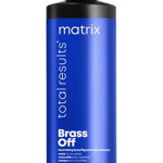 Matrix Brass Off - Masca neutralizare ton aramiu sau orange pentru par vopsit 500ml, Matrix