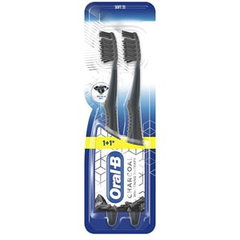 Periuta de dinti Oral-B Whitening Therapy Charcoal 2 buc, Oral-B