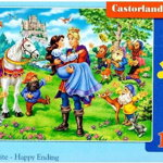 Castorland Puzzle 120 Albă ca Zăpada Happy Ending, Castorland