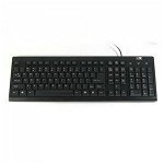 Tastatura cu fir SERIOUX SRXK-9400, USB, Black