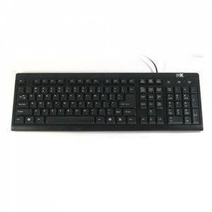 Tastatura serioux 9400usb, cu fir, us layout, neagra, 104 taste, usb