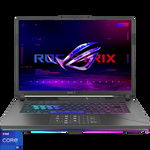 Laptop ASUS Gaming 16 ROG Strix G16 G614JVR, QHD+ 240Hz, Procesor Intel® Core™ i9 14900HX (36M Cache, up to 5.80 GHz), 32GB DDR5, 1TB SSD, GeForce RTX 4060 8GB, No OS, Eclipse Gray