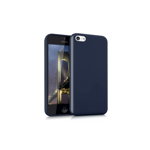 Husa pentru Apple iPhone 5C, Silicon, Albastru, 33099.17