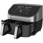 Instant Pot Friteuza cu aer cald Airfryer Instant Pot Vortex Plus 8 Dual Drawer ClearCook, 1700W, 7,6L per cos, negru, Instant Pot