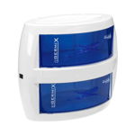 Sterilizator UV Germix cu 2 sertare pentru ustensile manichiura si coafor, 