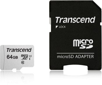 Card TS64GUSD300S microSDXC USD300S 64GB