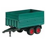 Tipping trailer with removable top, BRUDER