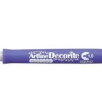 Marker ARTLINE Decorite, varf flexibil (tip pensula) - albastru, Artline
