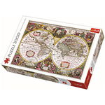Puzzle Trefl, Harta noua a mapamondului, 2000 piese