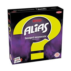 Joc Alias - Mistery, Descopera necunoscutul, lb. romana, minim 2 jucatori, +12 ani