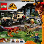 LEGO® Jurassic World - Transport de Piroraptor și Dilophosaurus 76951, 254 piese
