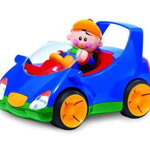 Mașinuță colorată cu figurină băiat pentru bebe - Primii prieteni Tolo, Tolo