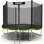 Trambulină de exterior Zipro Jump Pro cu plasă de protecție externă 10FT 312cm