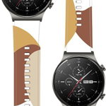 Bratara Hurtel Strap Camo pentru Huawei Watch GT2 Pro Curea din silicon Bratara Camo pentru ceas (5), Hurtel