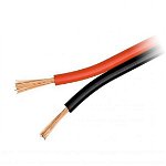 Cablu bifilar plat marcat pentru boxe 2 x 2,5 mm MYUP rola 100ml KAB0393 / EMTEX / Dalbi BBB, 0