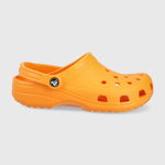 Crocs, Saboti slingback unisex roomy fit cu perforatii Classic, Portocaliu, 38-39