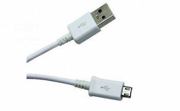 Cablu de date si incarcator Micro USB, culoare alb, pentru telefon, tableta - Samsung, HTC, Allview, Sony, LG C120, Mirciogu SHOP