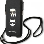 Husa de protectie telefon Karl Lagerfeld , negru, 6,7 inchi