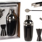 Set cadou 5 piese cocktail inox negru