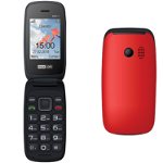 Telefon Mobil Maxcom MM817 Dual SIM Red + stand incarcare, Maxcom