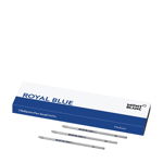 3 ballpoint pen small refills royal blue, Montblanc
