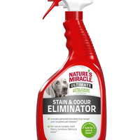 NATURE'S MIRACLE ULTIMATE Stain&Odour Remover Dog Spray pentru indepartarea petelor si mirosurilor, caine 946 ml, NATURE'S MIRACLE