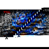 Televizor TCL QLED 50T69C, 126 cm, Smart Google TV, 4K Ultra HD, (Model 2025)